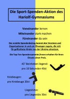 Sport-Spendenaktion
