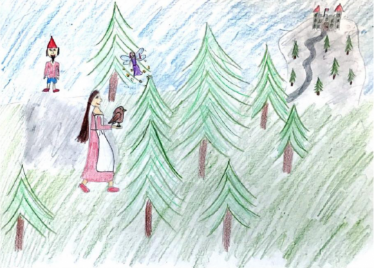 "Es war einmal..." - ein Märchenprojekt der Kl. 5b