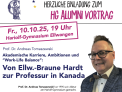 Von Braune Hardt zur Professur in Kanada